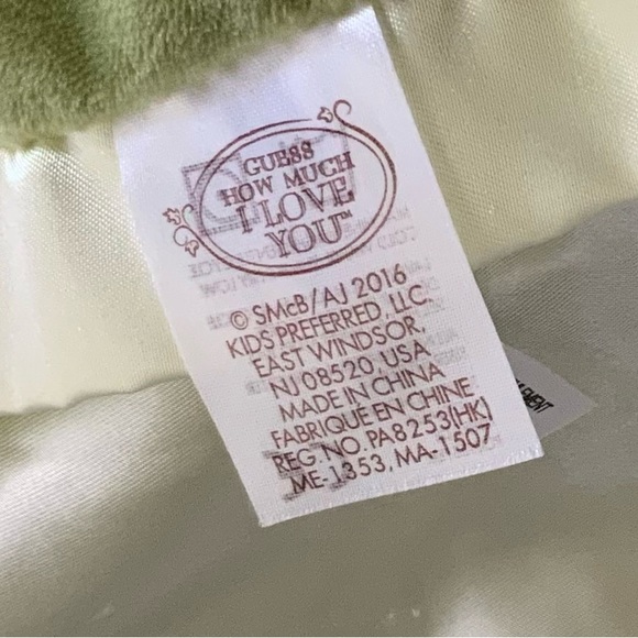 Guess How Much I Love You to the Moon & Back Bunny Rabbit Lovey Security Blanket - Picture 4 of 4